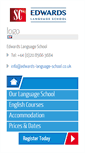 Mobile Screenshot of edwards-language-school.co.uk